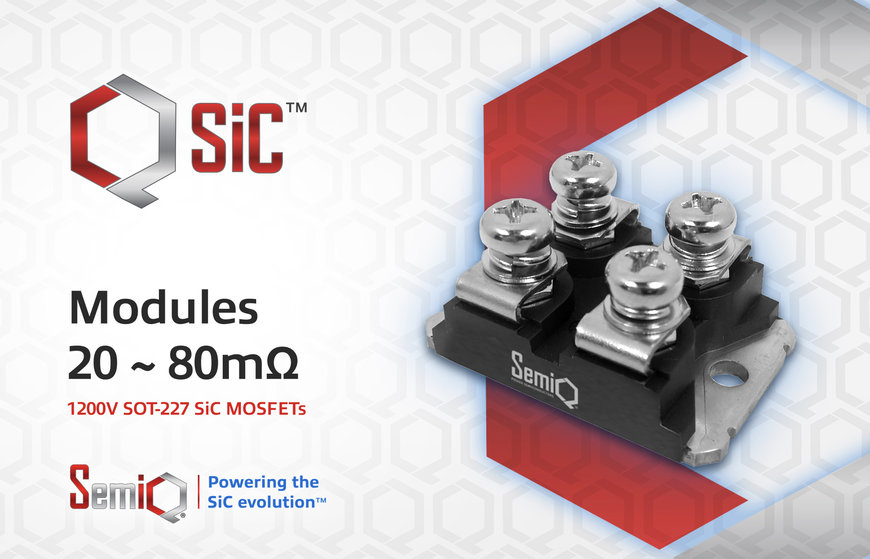 SemiQ Announces New QSiC™ 1200 V SOT-227 SiC Modules Advancing Energy Standards